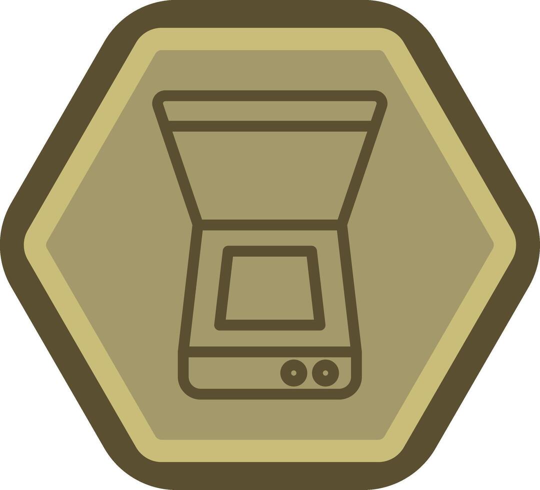 Scanner Custom Line Element vector