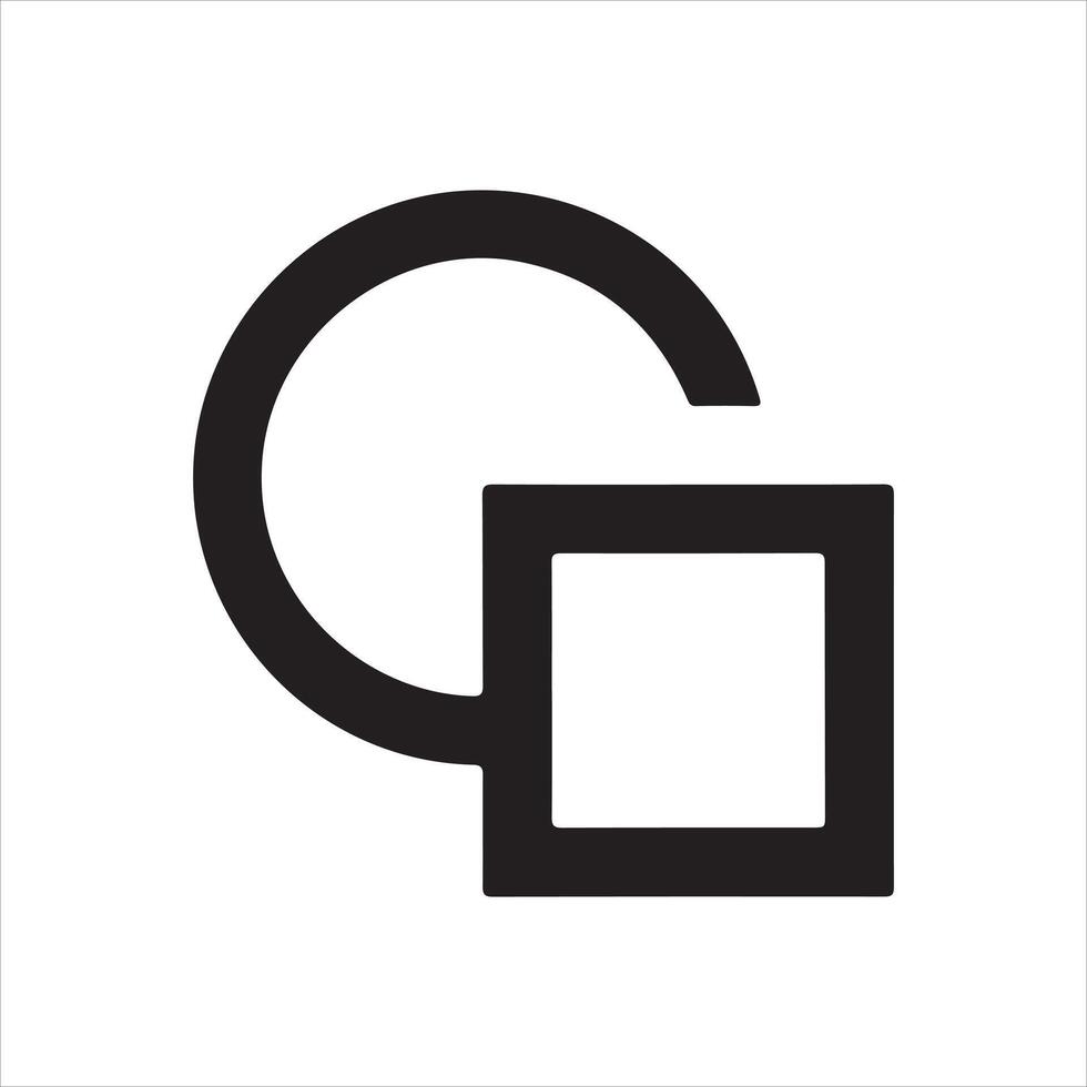 Abstract geometric composition with vibrant color palette and clean lines suitable for modern design projects and digital art vector