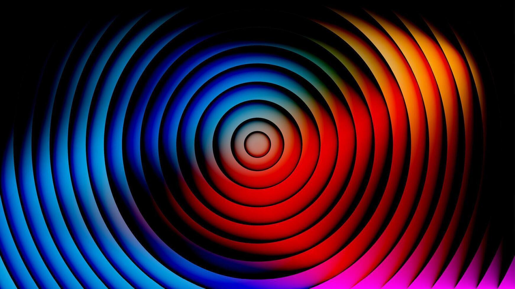 Gradient light fractal glass effect background Glow vibrant background. Illuminated with warm blending glowing tones. Vibrant glowing through geometric structural glass. vector