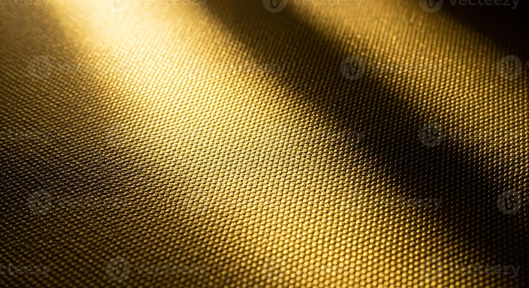 Golden hour sunlight beams through textured surface creating warm abstract patterns photo