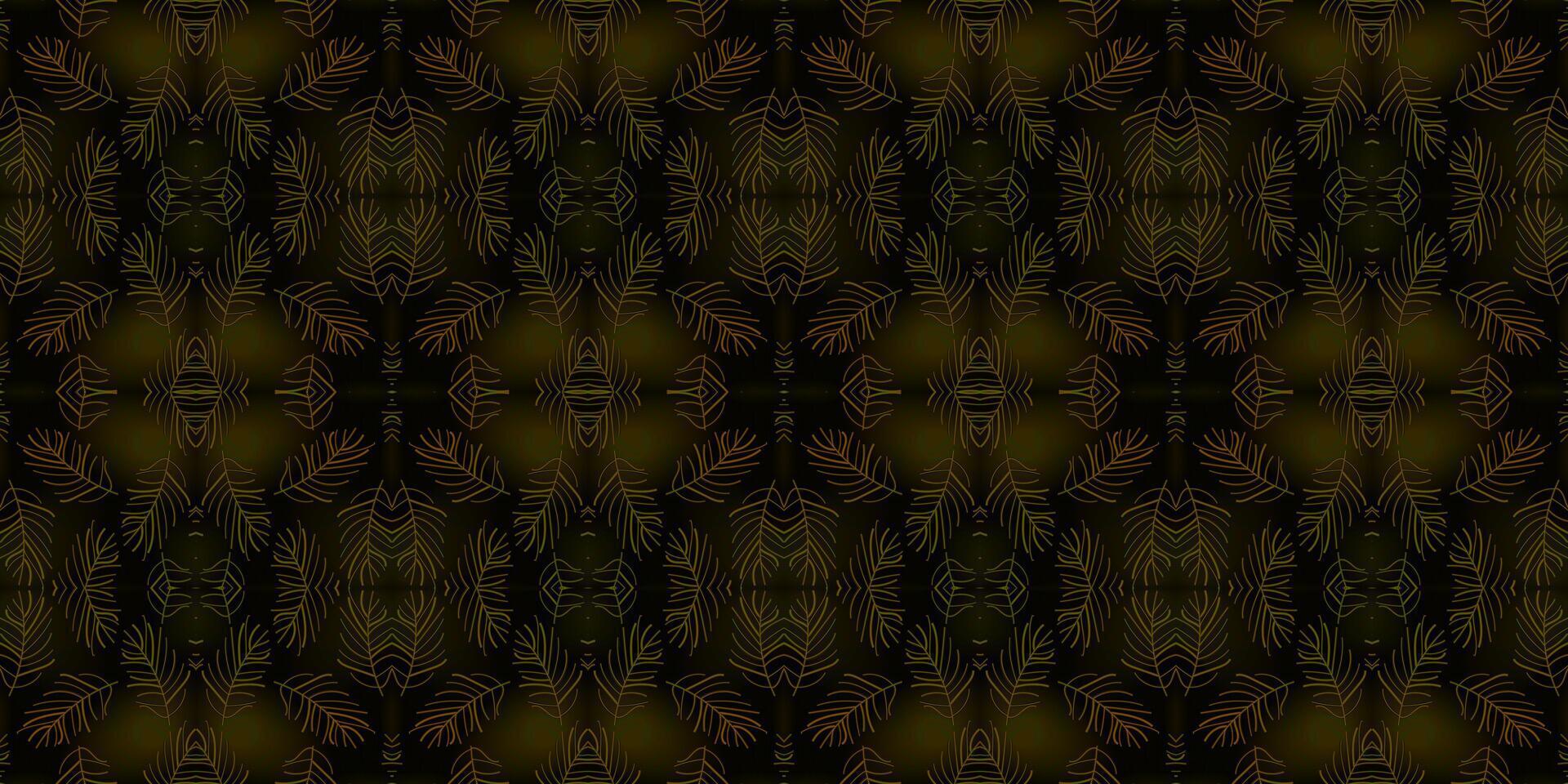 Abstract Botanical Outline Pattern. abstract Leaf Line Art Texture illustration. Elegant Abstract Foliage Silhouette Design. Branch Outline Texture seamless pattern vector