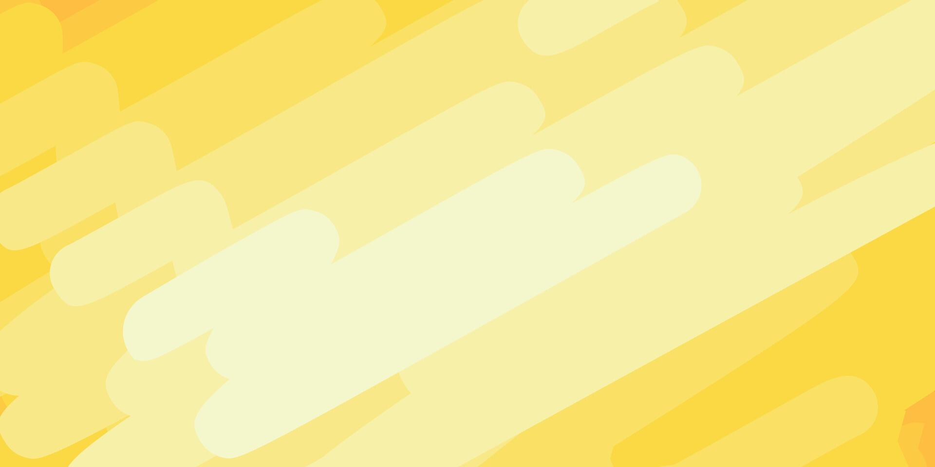 Abstract Yellow Rounded Rectangle Pattern. Soft Yellow Gradient Background. Diagonal Light and Dark Yellow Stripes. Dynamic Yellow Stripe Background. Smooth Yellow Geometric Design. Lineart Design vector