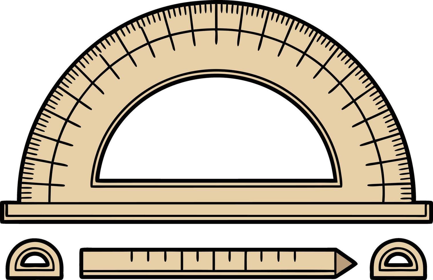 Precision Tool Meter Scale Artwork Engineering Meter Scale Creative Design vector