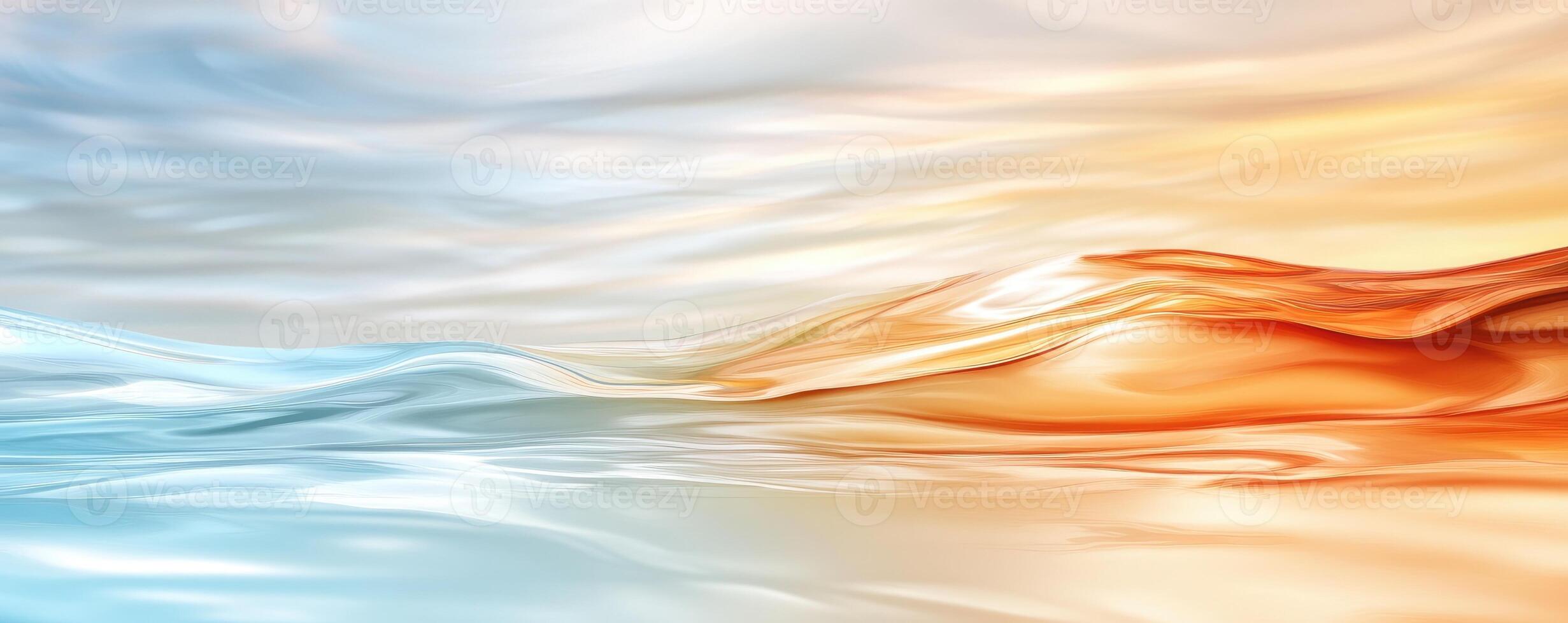 Abstract fluid waves background gradient texture smooth soft motion photo