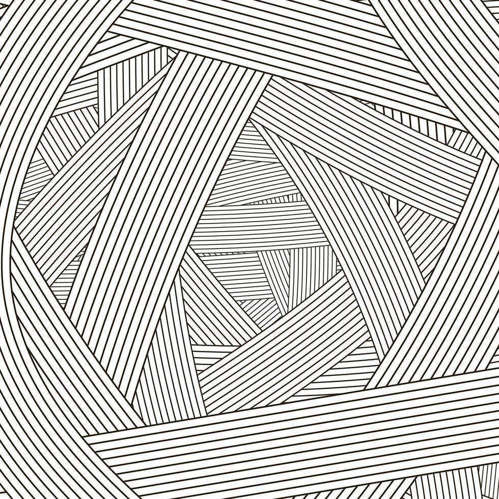 abstract line pattern. Retro lined old background. vector