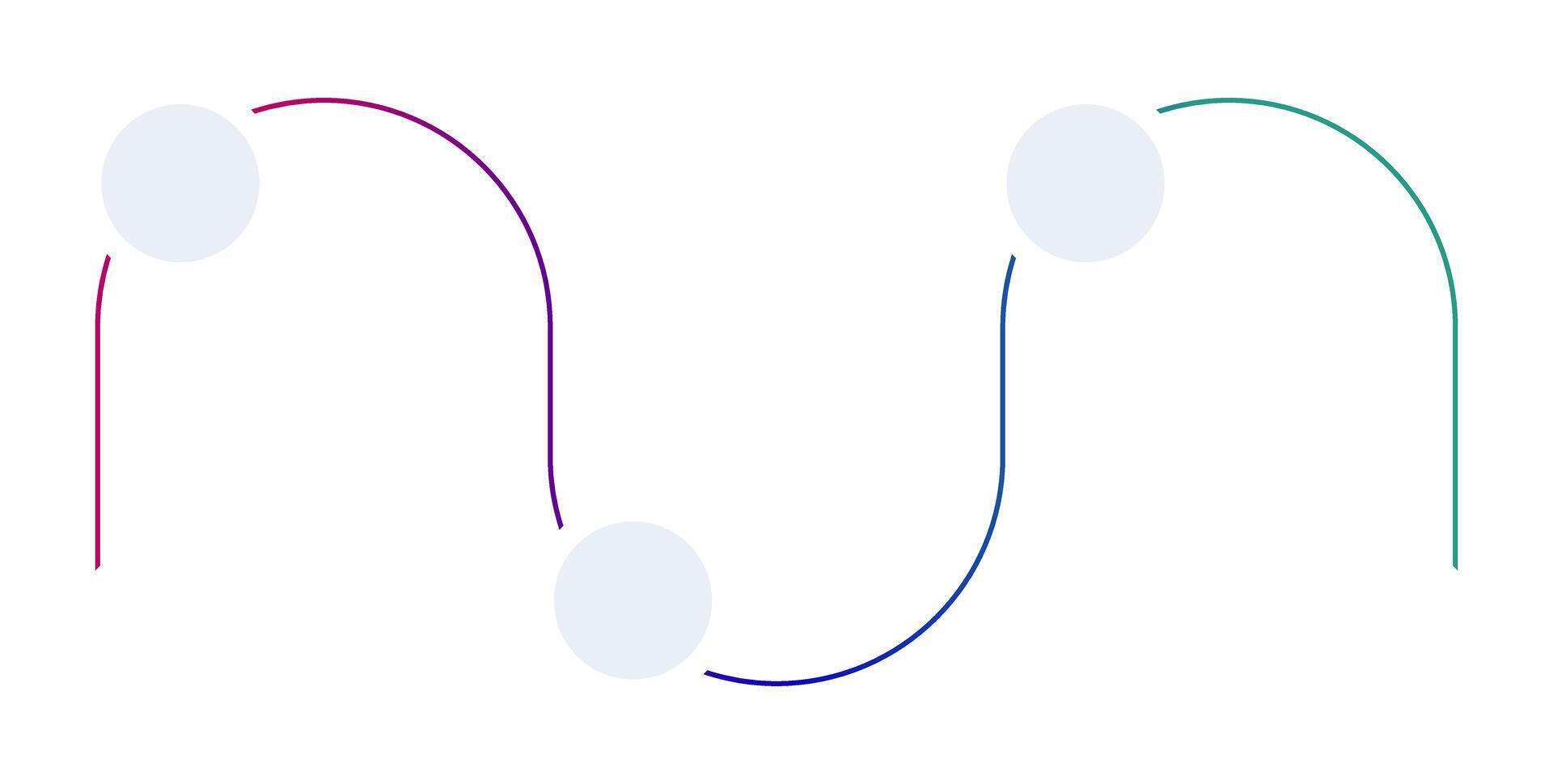 Business analytics linear infographic template. Organization strategy management. Data visualization with 3 steps. Empty process design. Editable blank options info graphics vector