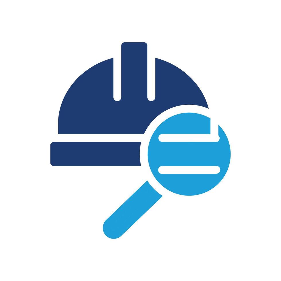 searching engineer colored icon design good for web or mobile app vector