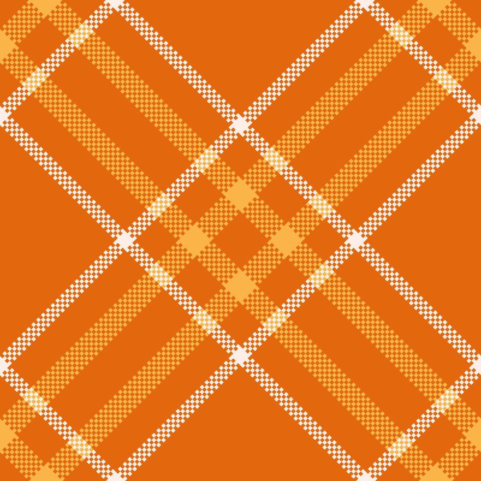 Warm, textured pattern featuring intersecting lines on a vibrant orange backdrop. Excellent for backgrounds, textiles, and autumnal themes. Versatile design asset. vector