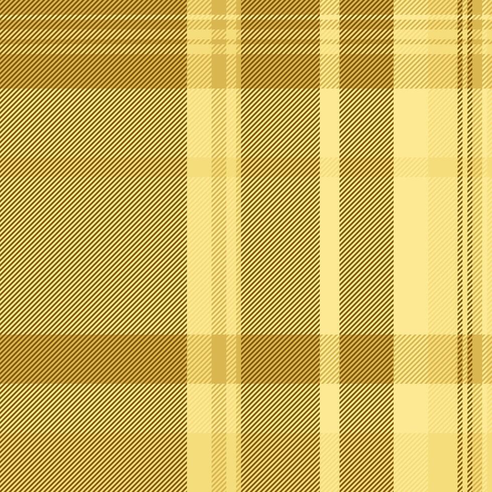 Golden plaid pattern. Versatile background for textiles, apparel, or design projects. Evokes warmth, tradition, and sophistication. Ideal for web print. vector