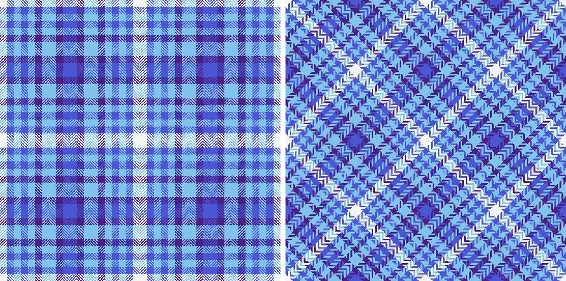 fabric tartan of plaid pattern texture with a background seamless check textile. Set in gradient colors for scrapbook layout ideas. vector