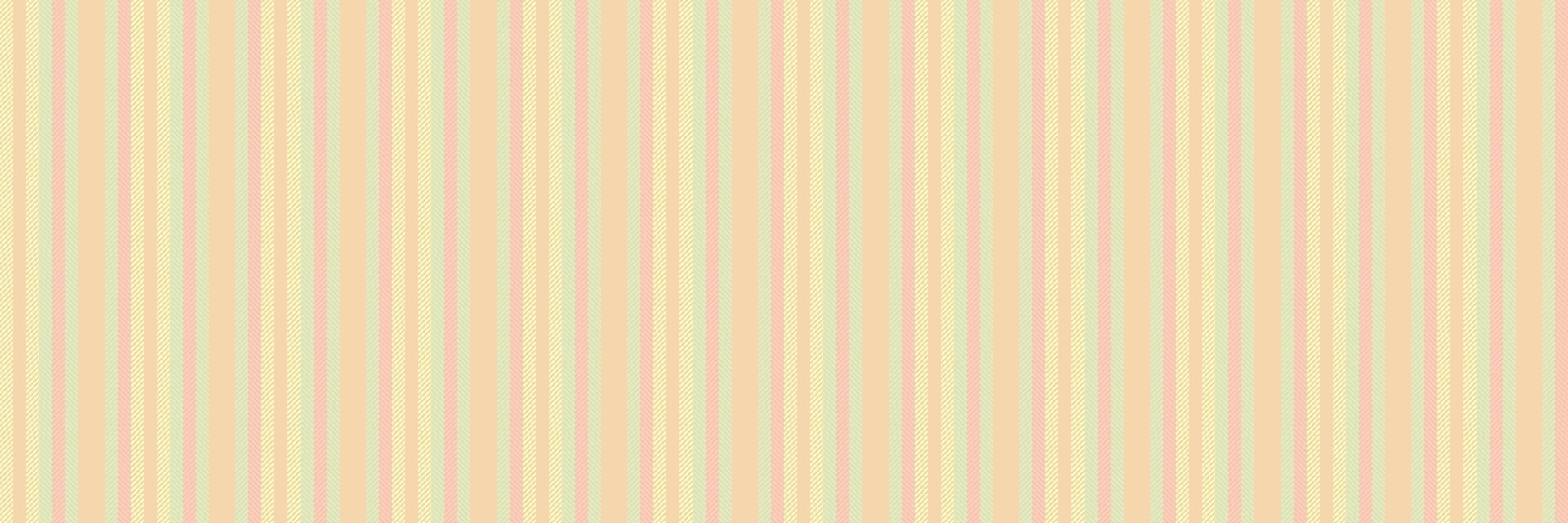 Daisy background vertical texture, graphical fabric seamless. Chic textile stripe lines pattern in light color. vector