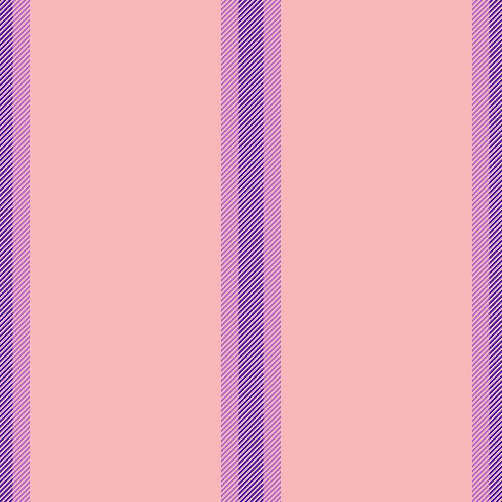 Subtle, modern stripe pattern in pastel pink and deep purple. Versatile for backgrounds, textiles, design projects, or visual communications requiring a clean, elegant touch. vector