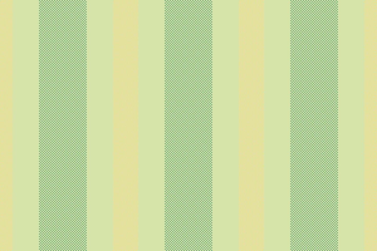 Elegant stripe pattern in soothing greens and yellows. Versatile backdrop for design projects, textiles, or digital media. Evokes calmness and natural harmony. vector