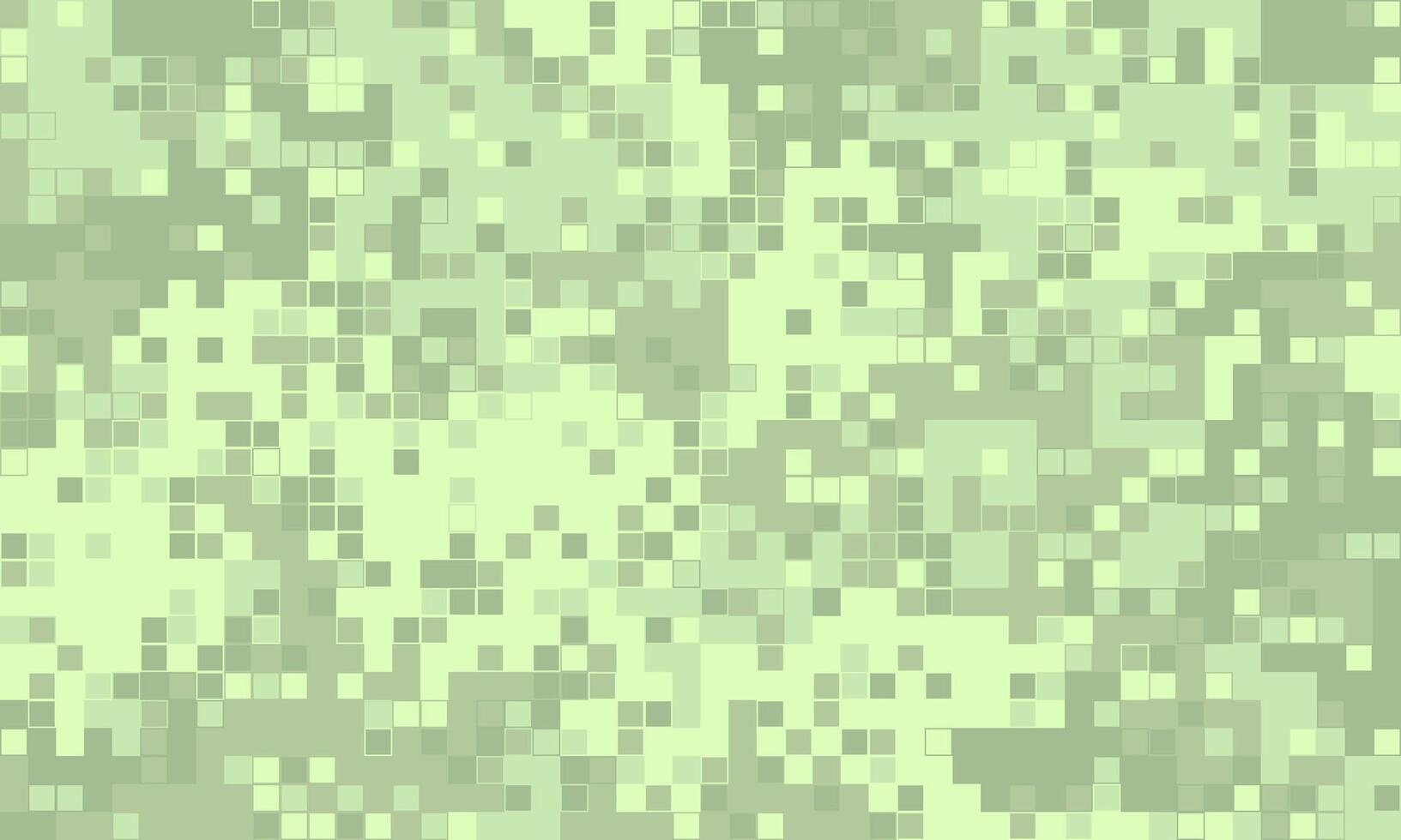 Abstract pixelated texture in calming pastel greens. Ideal for backgrounds, website design, or modern art projects. Suggests digital camouflage or data streams. vector
