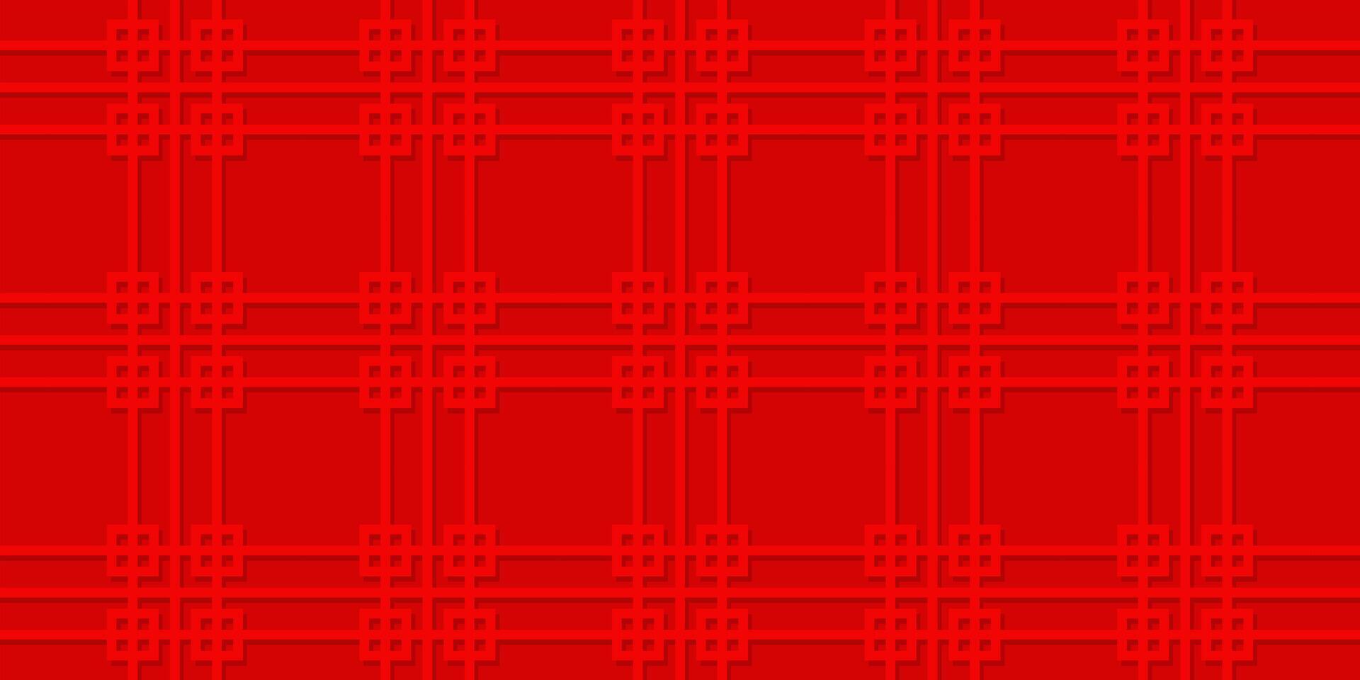 red background with square texture. Perfect for New Year's design. vector