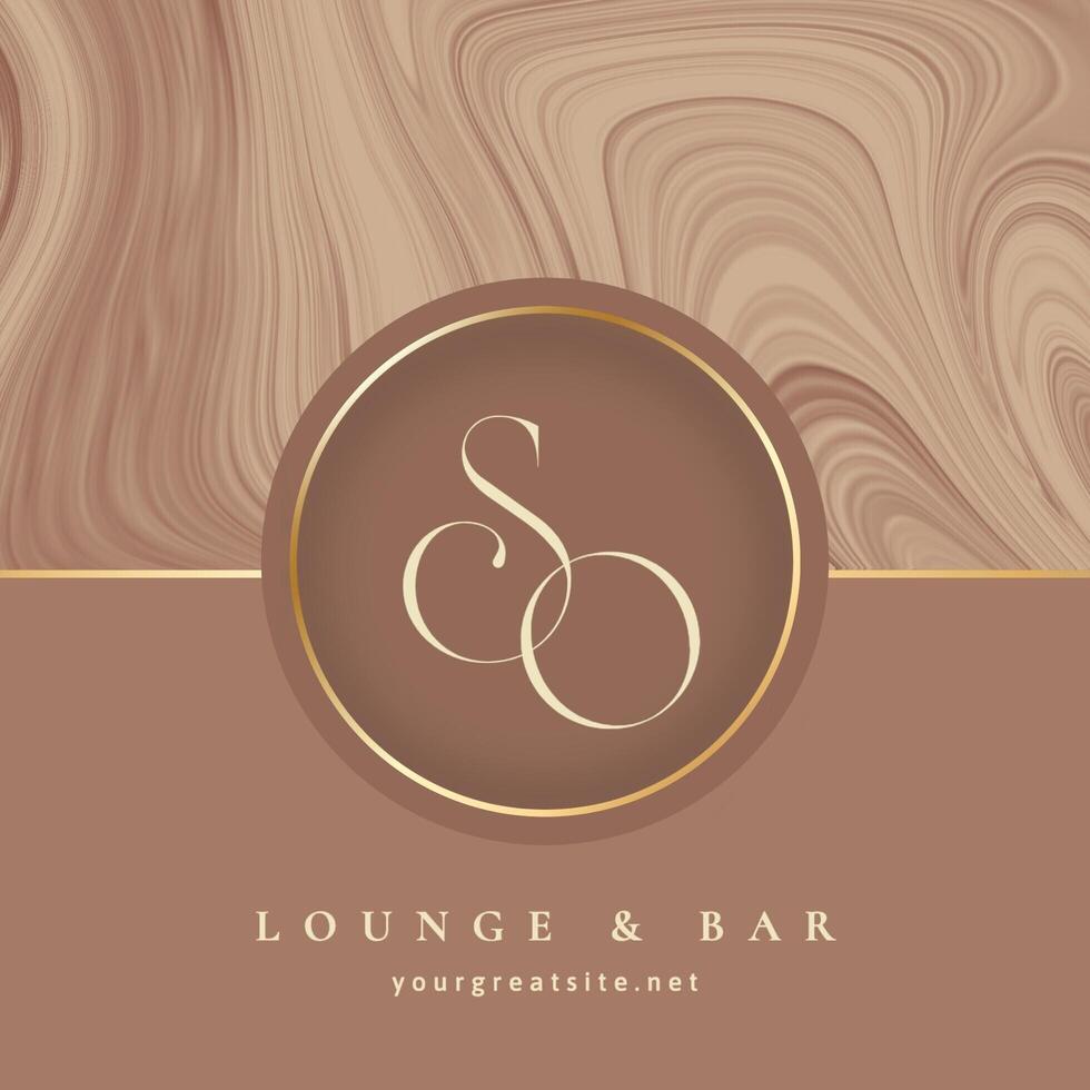 Mocha Mousse Business Cards Template Square Version