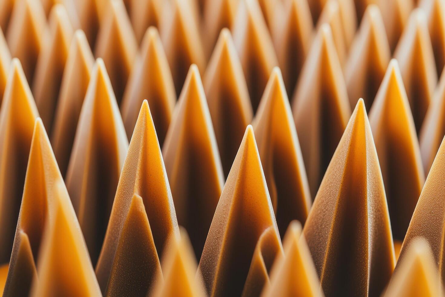 Sharp peaks create a striking visual pattern in earthy tones photo