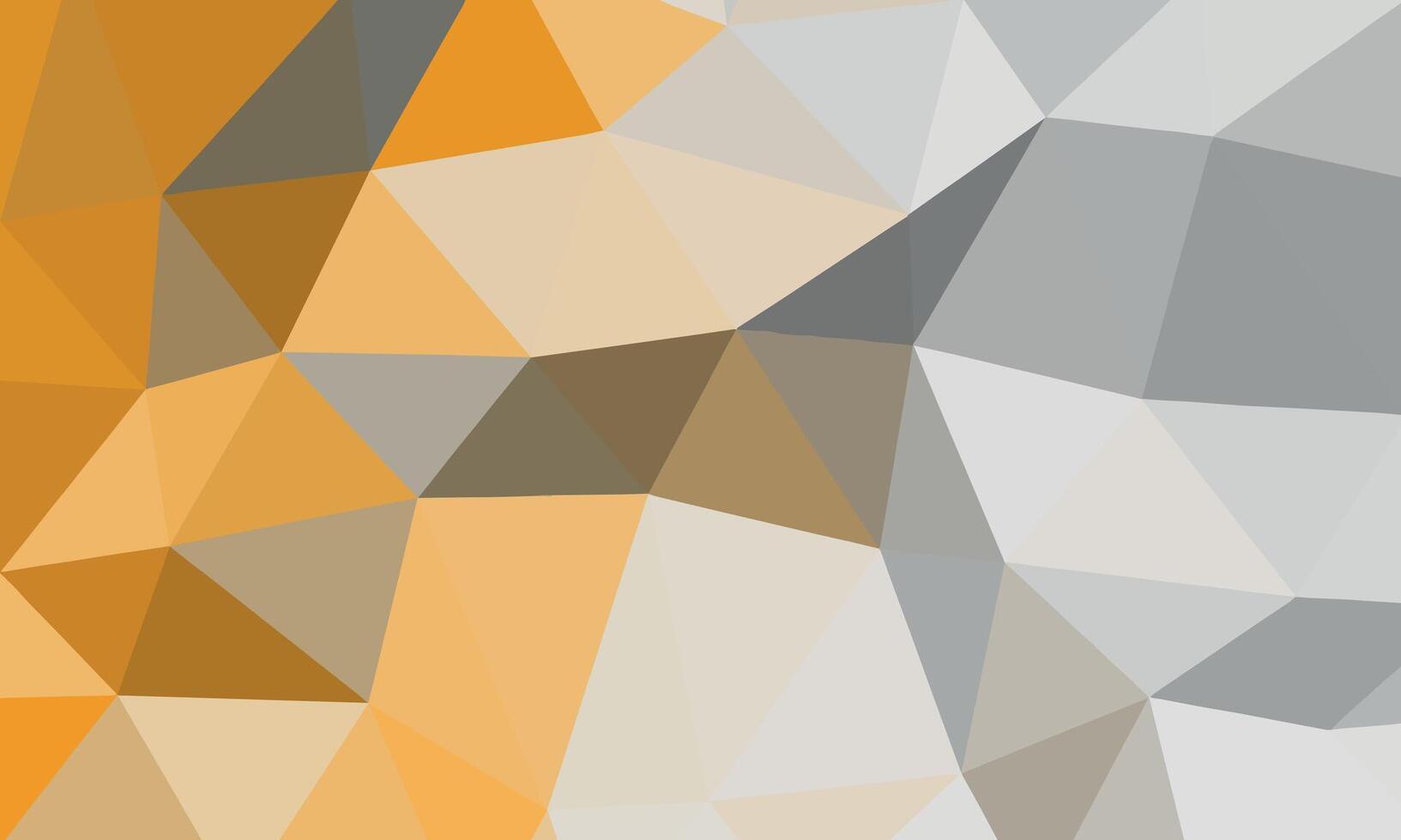 Abstract geometric texture featuring triangles in amber, beige, and gray hues creates an interesting pattern vector