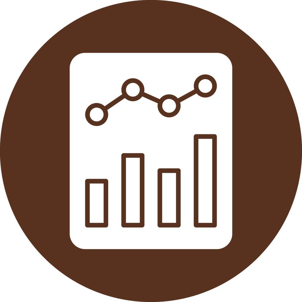 Predictive Analytics Bold Mobile App Graphic vector