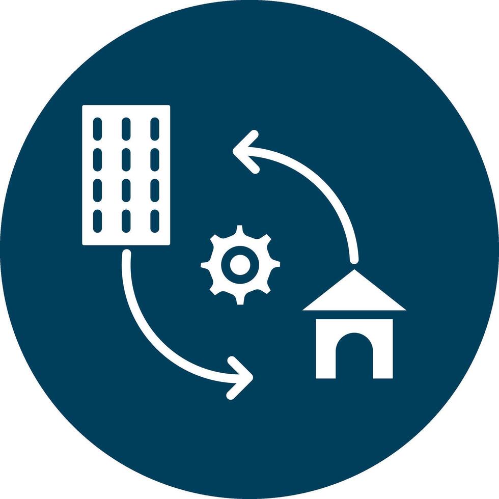 Hybrid Work Responsive App UI Shape vector