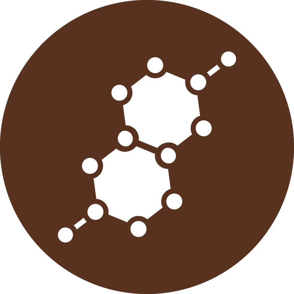 Molecular Structure Interactive User Interface Design vector