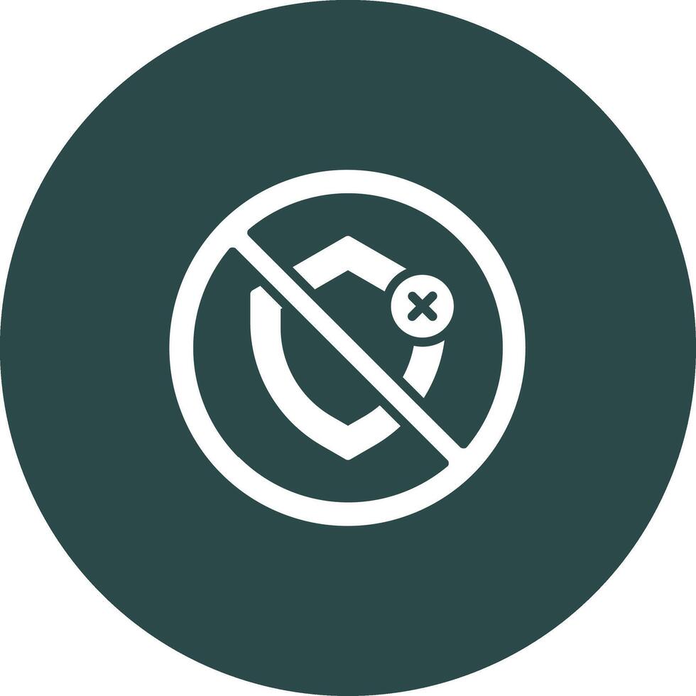 Unprotected Gradient Style Design Element vector