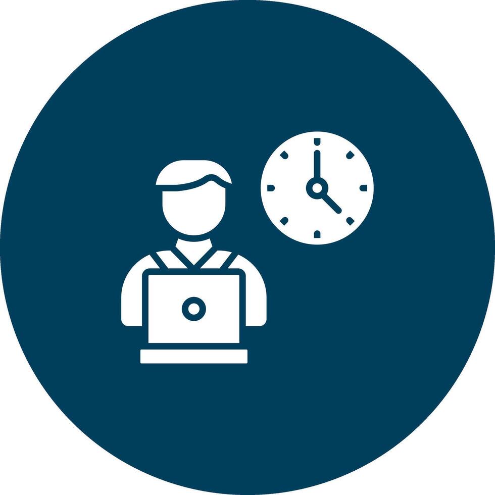 Full Time Responsive App UI Shape vector