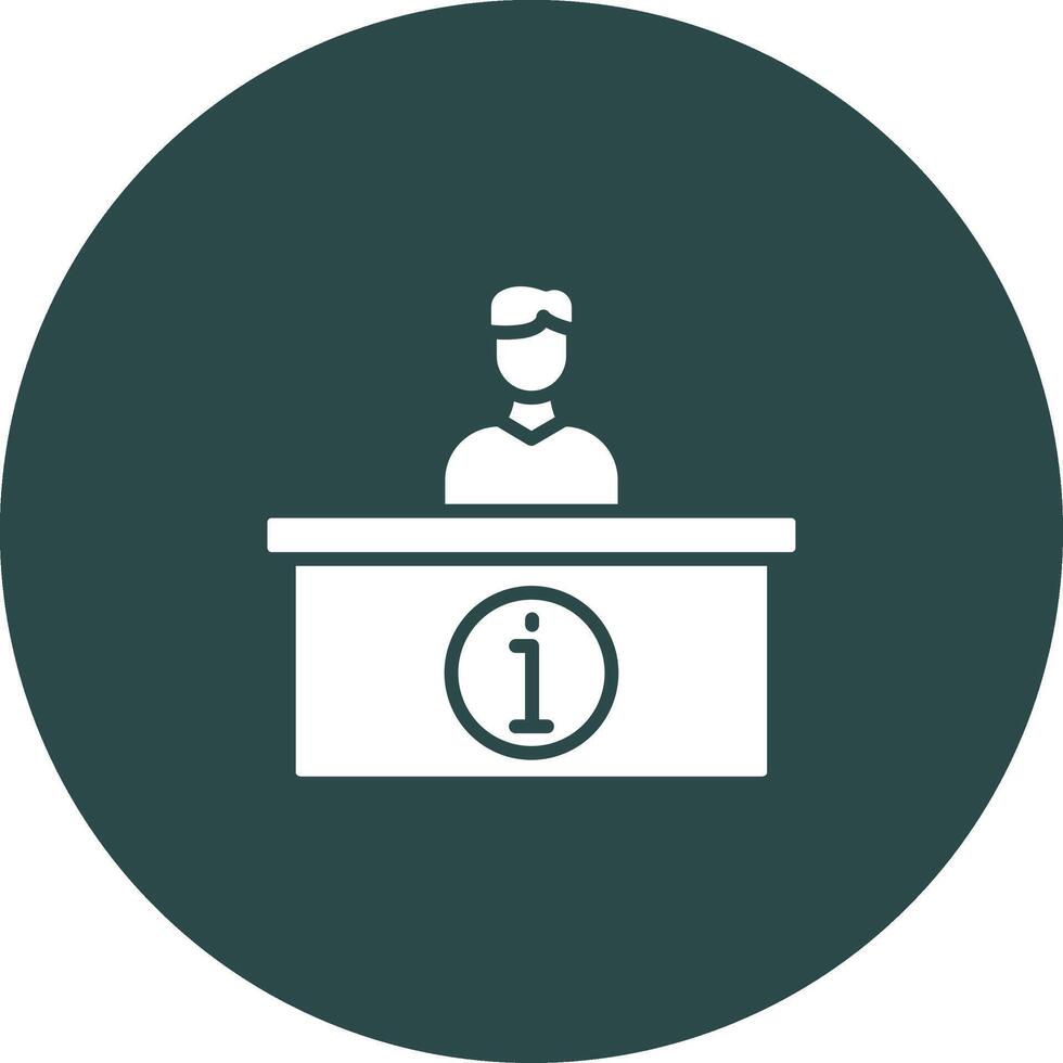 Information Desk Responsive App UI Shape vector