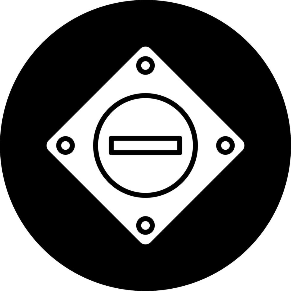 Folder Permissions Thin Line Art Element vector