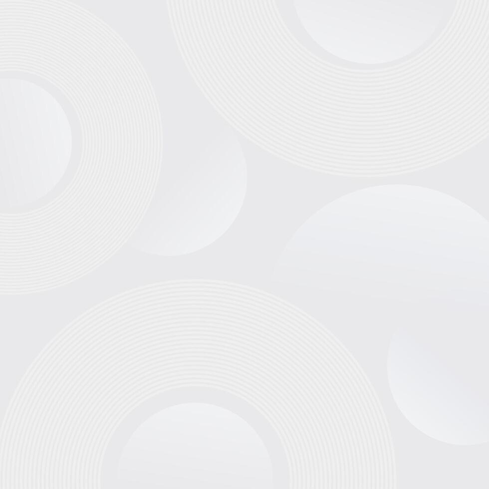 light grey white geometric abstract texture overlap layer on bright space. Lines effect decoration for banner. Graphic design circles elements. vector