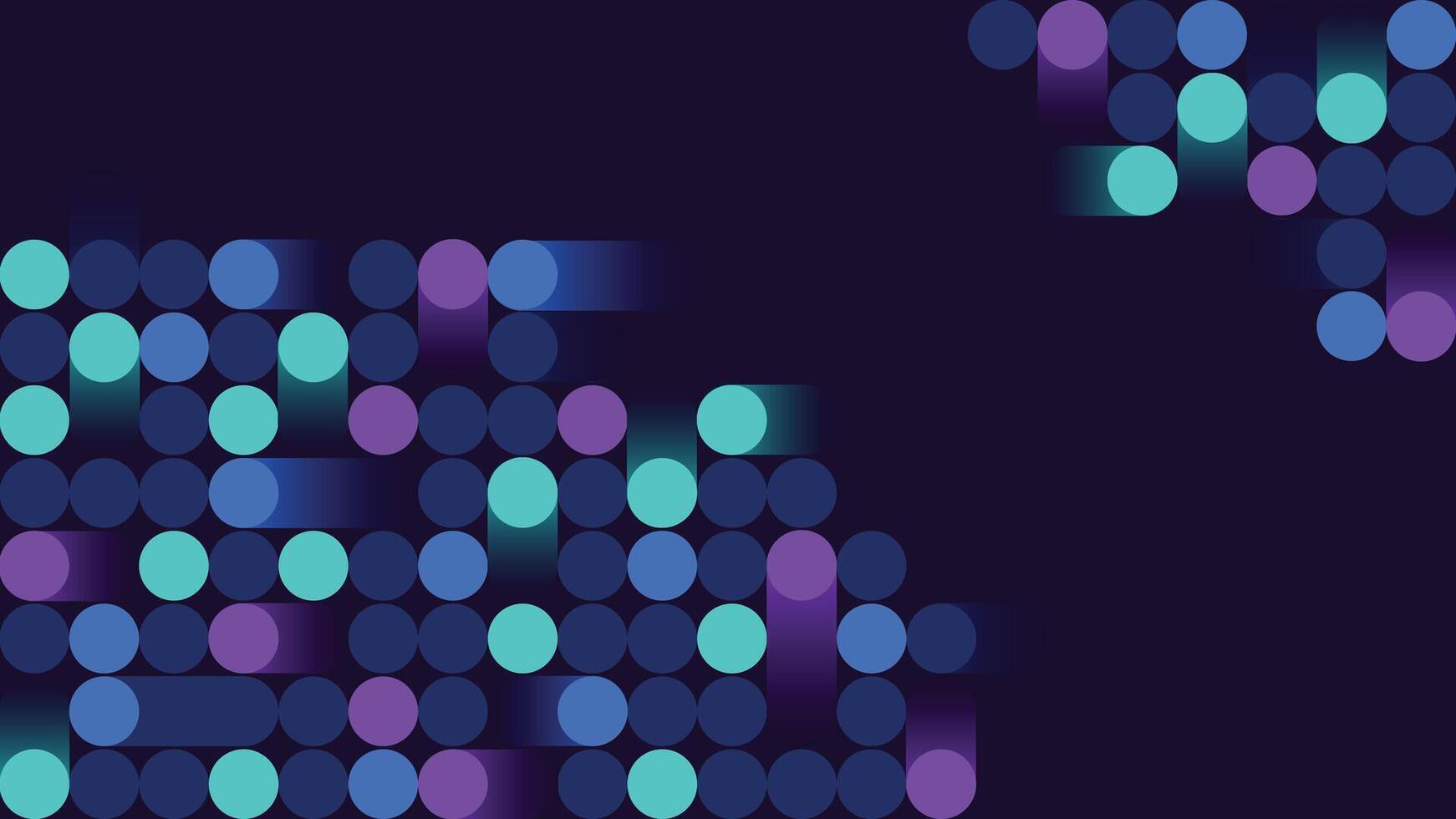 Abstract background featuring colorful gradient circles in blue, purple, and teal tones, ideal for modern design, digital projects, technology, and creative visual artwork vector