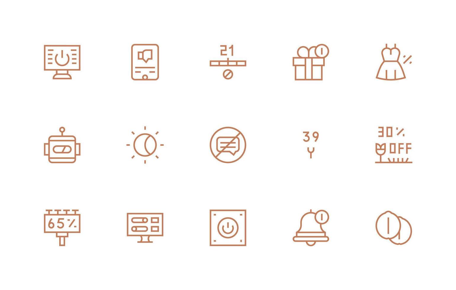 15 Regular Line Style Icons from Off Collection Design Ready Icon Set for Teams vector