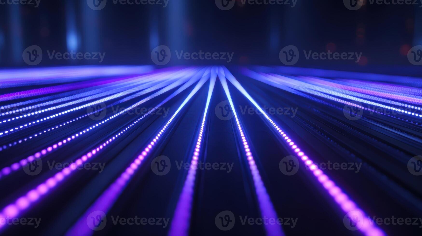 Abstract lines of light and color create a futuristic glowing effect for modern backgrounds photo