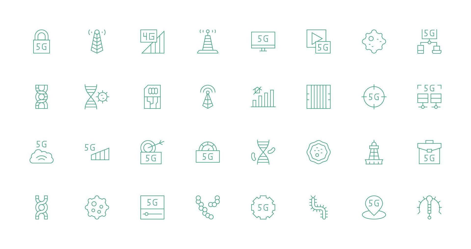 Delgado línea íconos desde celular conjunto con 32 vectores rápido acceso íconos para ui desarrollo