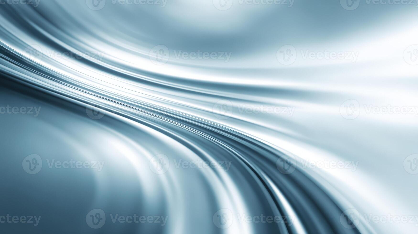 Abstract Blue Motion Background with Elegant Flowing Curves and Smooth Transitions for Modern Design photo