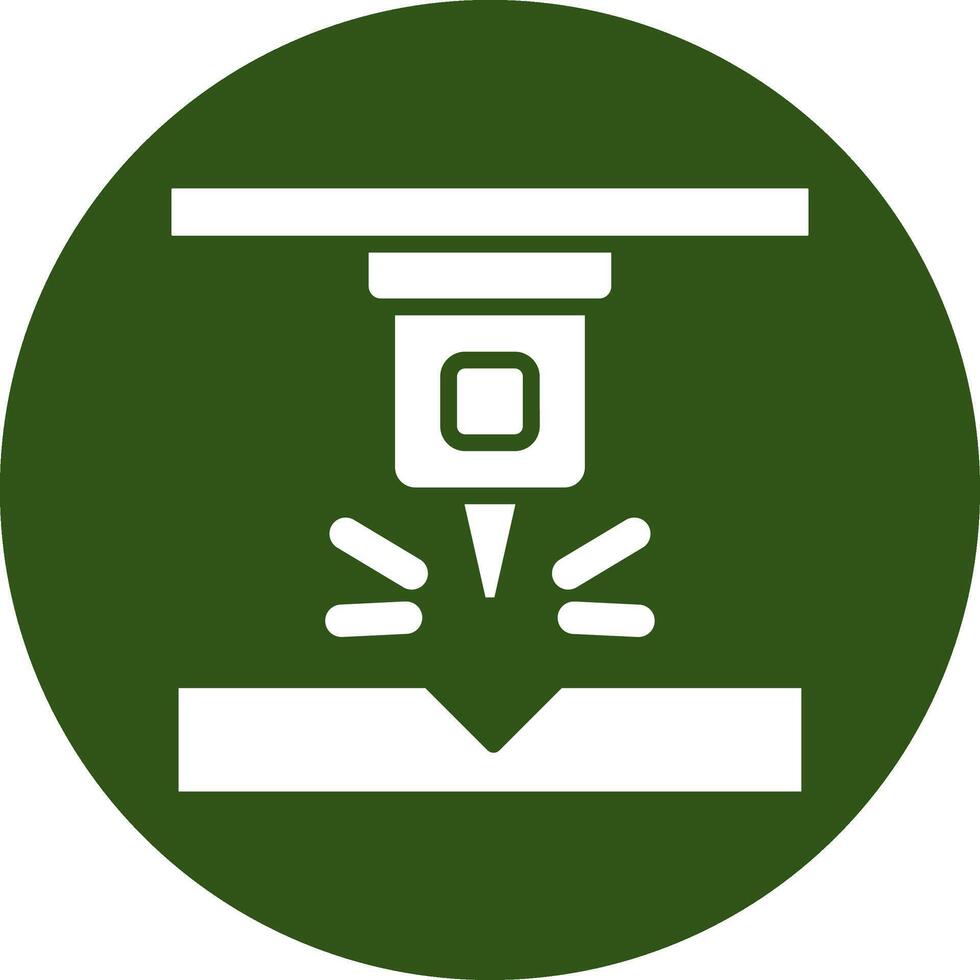 Additive Manufacturing Minimal User Interface Element vector