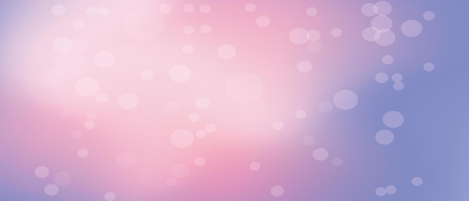 Pink And Purple Soft Abstract Bokeh Background With Gradient Light vector