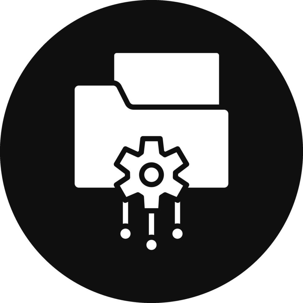 Database Clean Frame Design Object vector