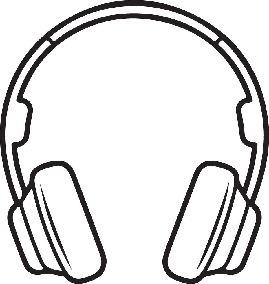 Simple line art icon of a microphone emitting sound waves for audio recording and broadcasting vector