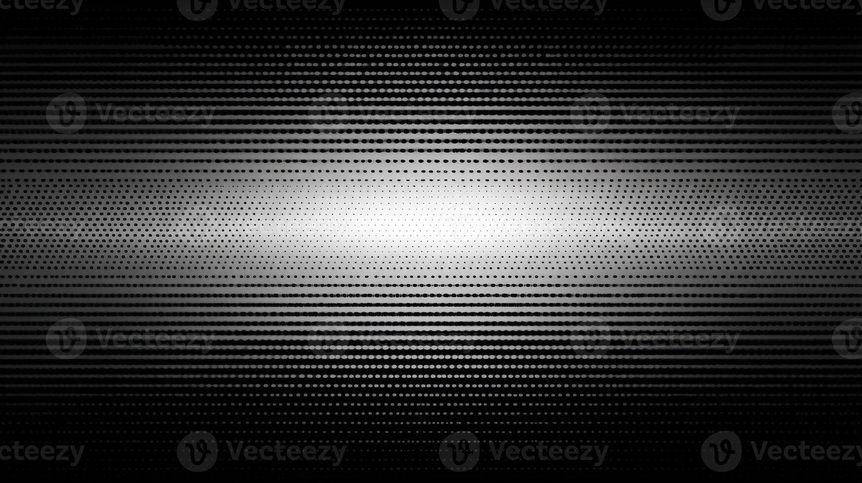 Monochrome Gradient Dot Pattern Background with Horizontal Lines, Modern Elegant Texture for Digital Design and Wallpaper photo
