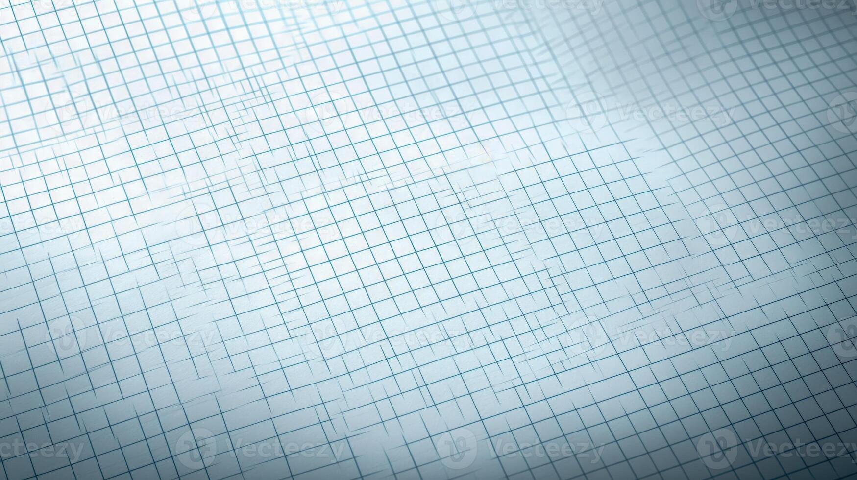 Close-up of a graph paper sheet, showing grid lines ideal for technical drawing and architectural plans photo