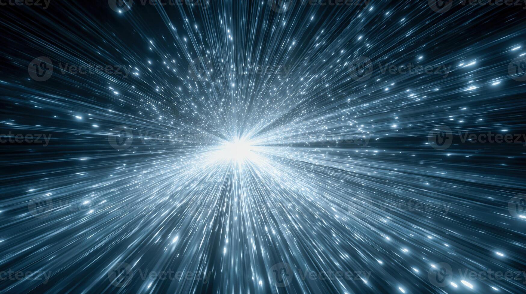 Abstract Light Burst with Radiant Particles and Streaks, Creating a Dynamic and Energetic Backdrop photo