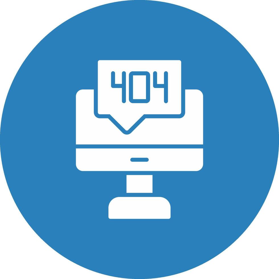 404 Error pickup web page broken vector