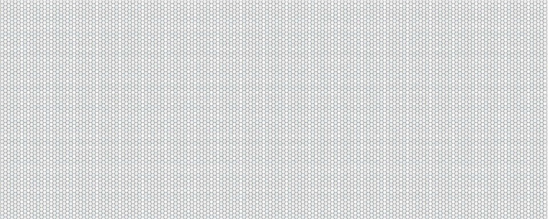 Hexagon honeycomb grid pattern with geometric symmetry. Clean minimal background, modern abstract texture for packaging, web, tech design. Polygon mesh structure. illustration vector