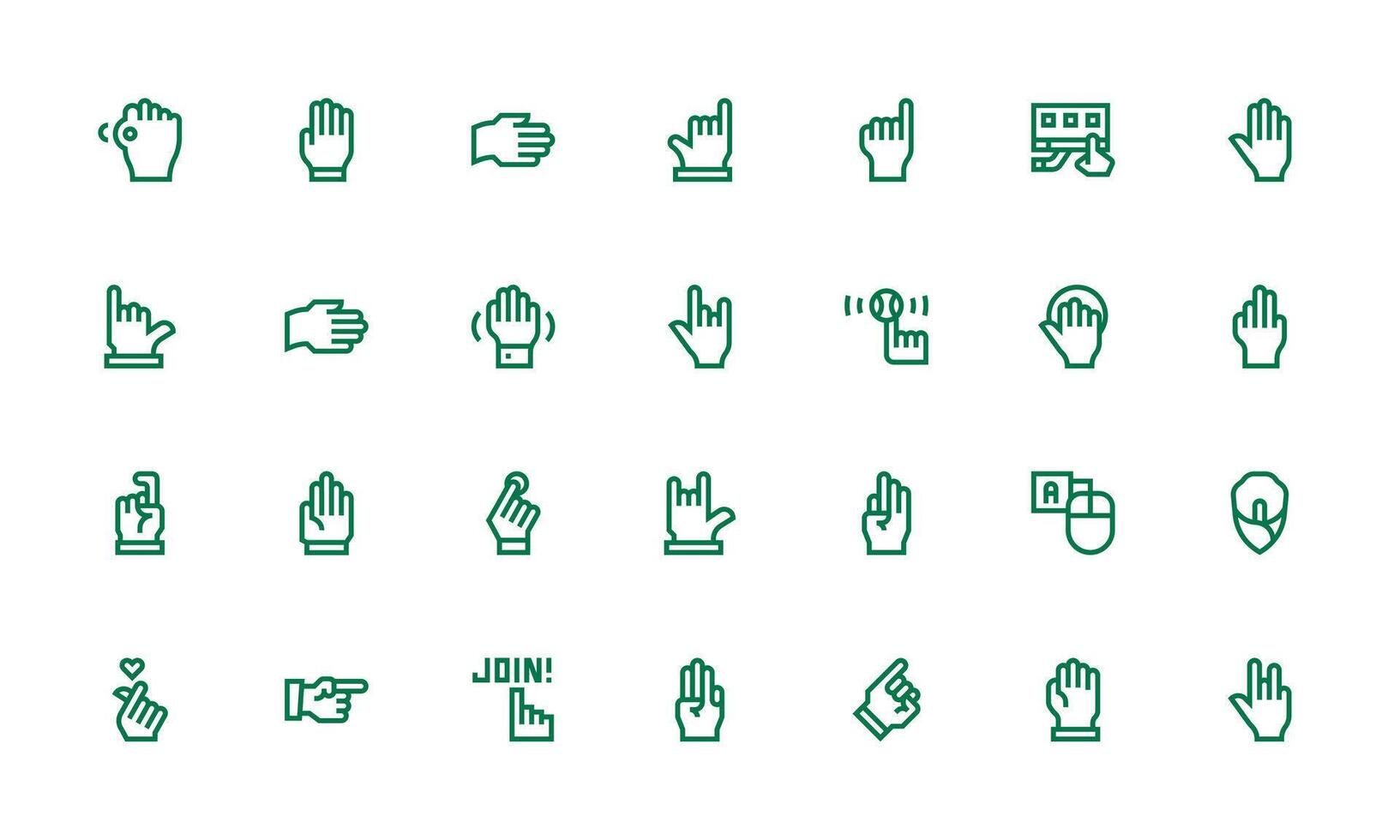 28 Bold Line Style Icons from Click Collection Lightweight Icon Series for Fast Prototypes vector