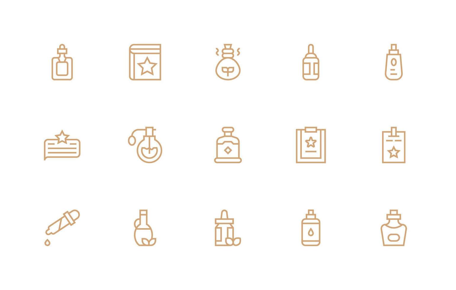 Regular Line Icons from Essential Set with 15 Vectors Neat Icon Set