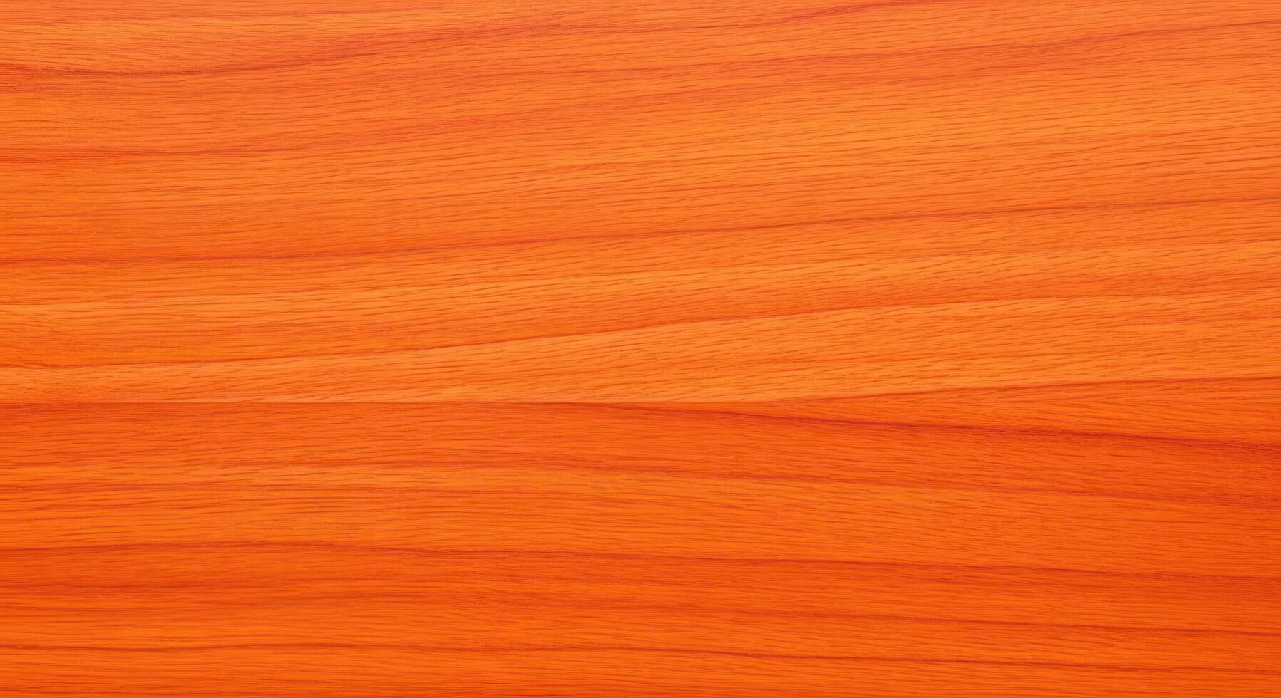 Warm orange wood grain texture background with natural horizontal lines creating a seamless and inviting pattern, perfect for rustic and cozy design projects photo