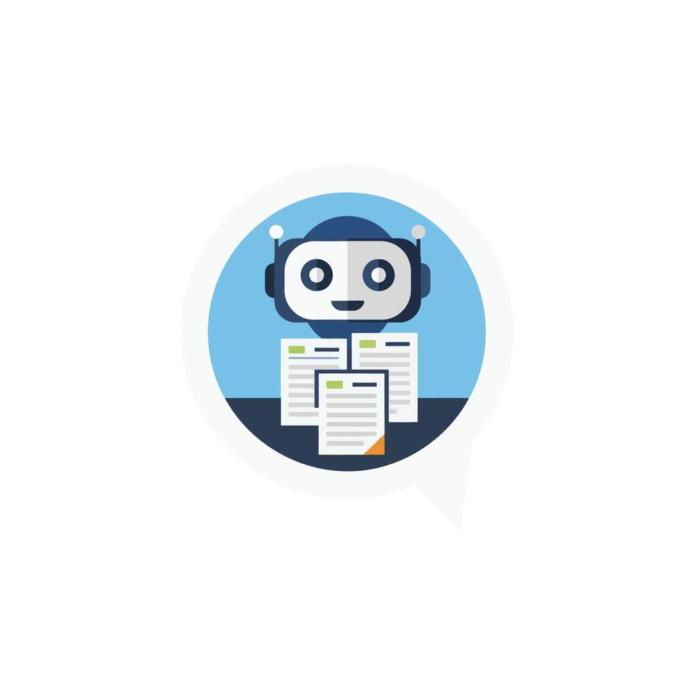 Chatbot Robot With Document vector