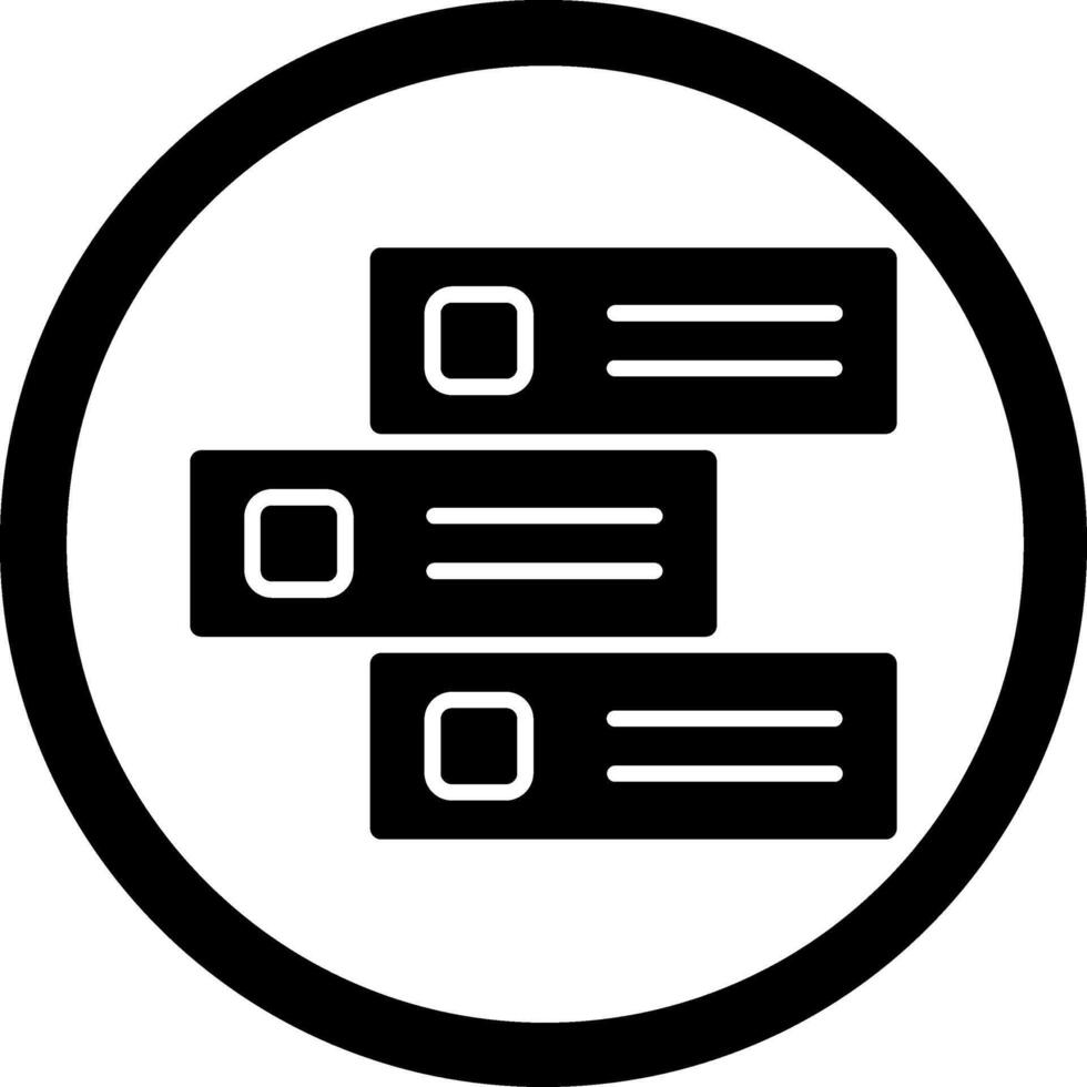 Backlog Thin Graphic Shape Form vector