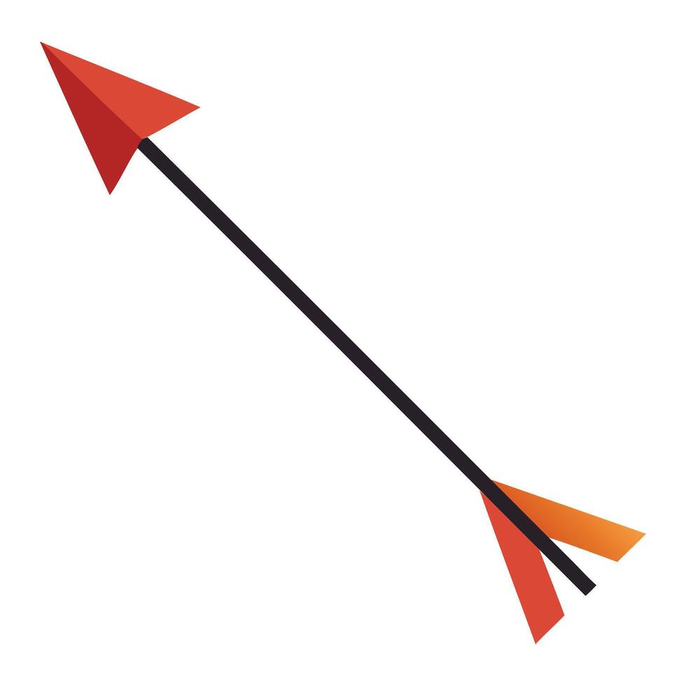 Simple Arrow Symbol for Web and UI vector